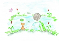 Ilustracija knjige "Pred podne bilo" (2013) 